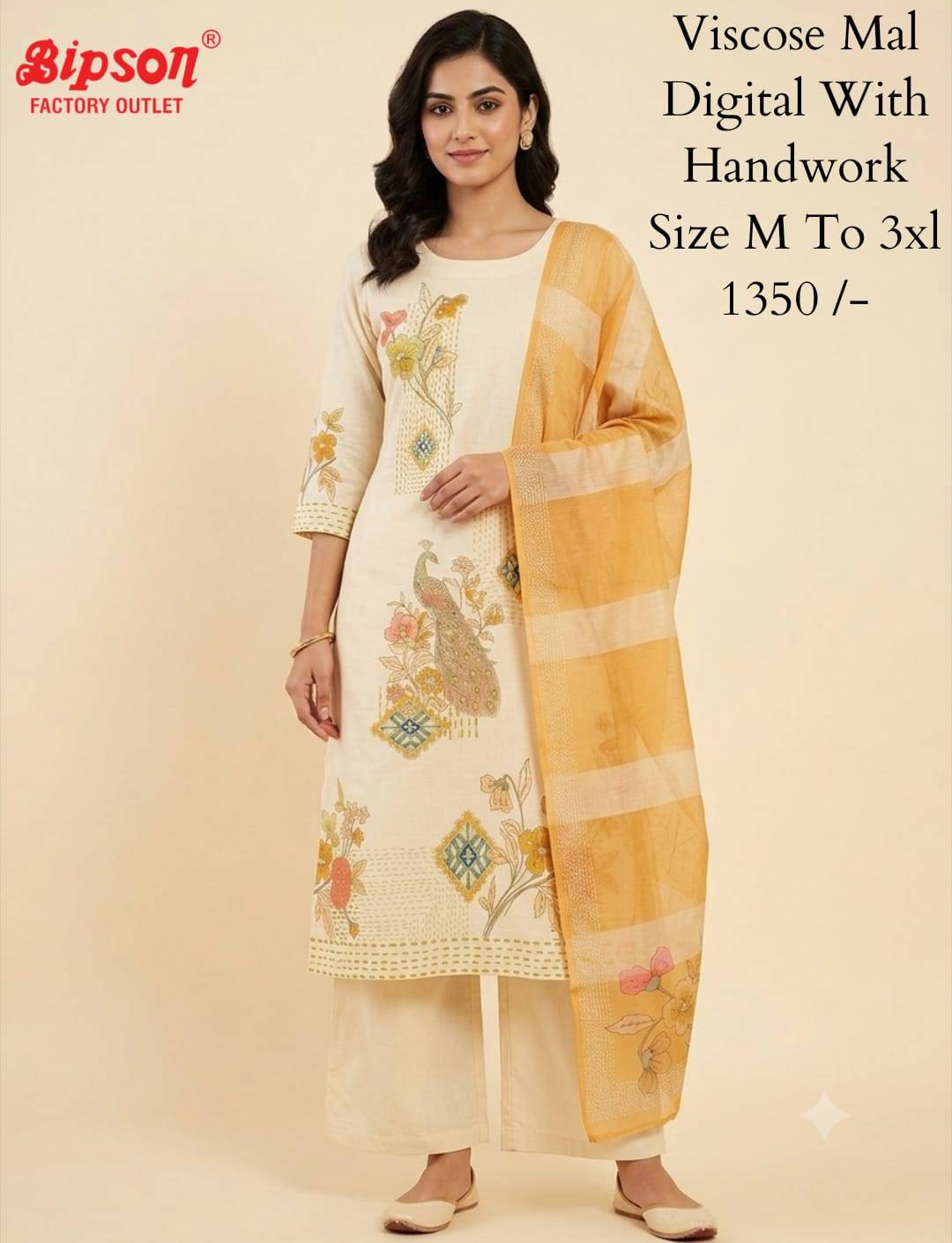 COTTON Collection By BIPSON PRINTS Stylish Beautiful Colourful Pure Viscose Mal Cotton Dresses At Wholesale Price